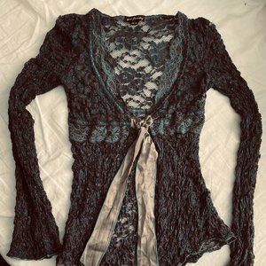 Ann Ferriday Lace Cardigan